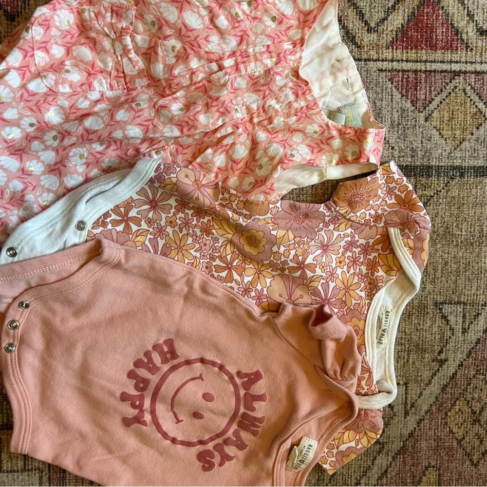 3-6M onsies- girl